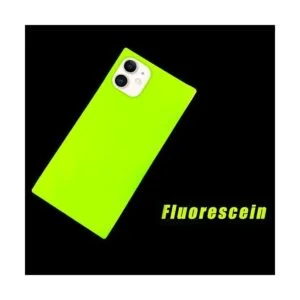 Omorro Funda cuadrada para iPhone 11 de neón para mujeres_2