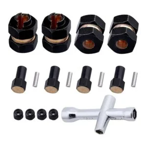 4 unids latón rueda hexagonal ampliado adaptador_1
