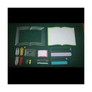 Juego de 1 troqueles de corte de libros un libro para_5