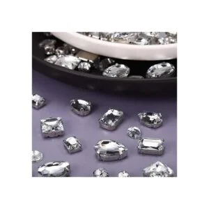 320 piezas de diamantes de imitación para coser con_7