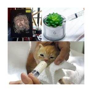 JIAYU Jeringa de plástico de 0.7 fl oz con tapa sellada_5