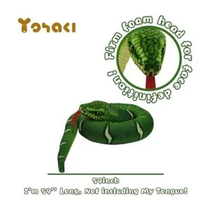 YOHAKI Peluche de serpiente peluche de serpiente_3