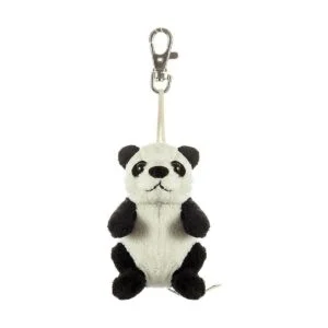 Dilly dudu Llavero de peluche de oso panda de 4 pulgadas_1