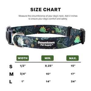 Downtown Pet Supply Collar de perro mejor lindo y_5