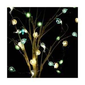 Guirnalda de luces de hongos 40 luces LED de 13 pies_7