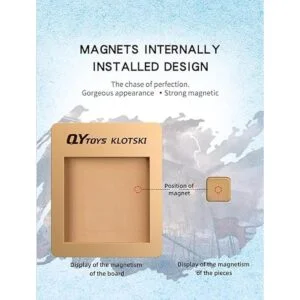 Cuberspeed Rompecabezas magnético Klotski rompecabezas de_2