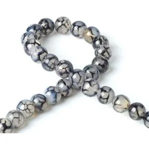 100 cuentas de piedra natural de 0.315 in ágata de vena_3