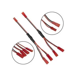 Vgoohobby 8 unids JST Plug Y Splitter JST a JR macho_3