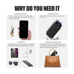 2 fundas grandes para teléfono celular compatibles con_2