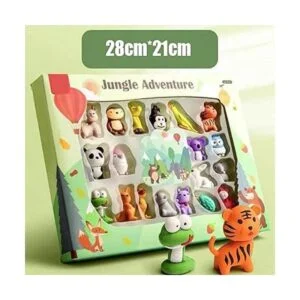 Borradores de lápices de animales 19 gomas de borrar de_2