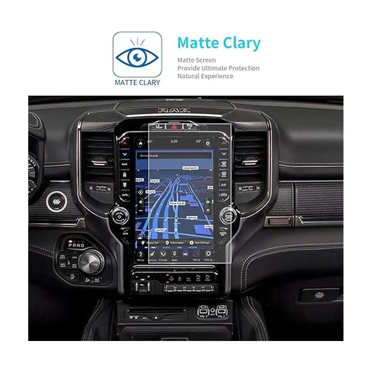 Carwiner Compatible con Dodge Ram Protector de pantalla_2