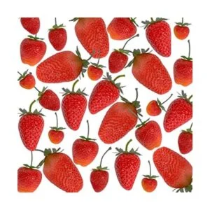 Happy Trees 30 piezas de fresas artificiales de varios_1