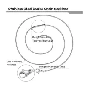 Paquete de 12 cadenas de collar de 18 pulgadas de acero_2