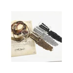 VOOMOLOVE Cuentas de semillas de vidrio 120_3