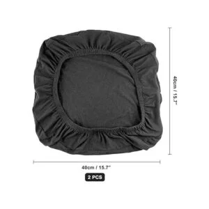 Paquete de 2 fundas de asiento extraíbles y lavables para_3