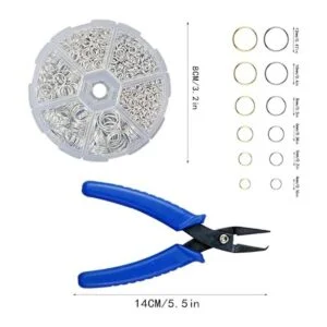 YEXPRESS 1380 anillos divididos de doble lazo de 0.157 in_2