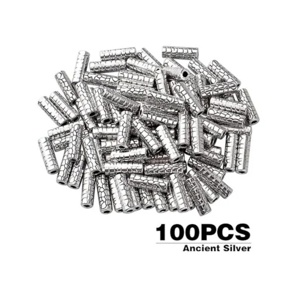 BronaGrand 100 cuentas espaciadoras de tubo de columna de_2