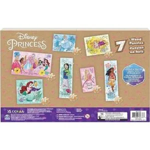 Disney Princess 7 rompecabezas de madera paquete de 12_6