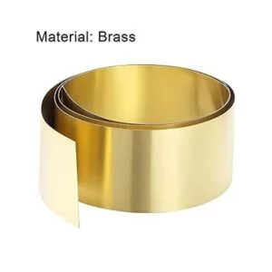 uxcell Rollo de chapa de latón placa de metal de 39.370_3