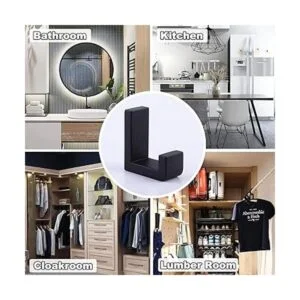 APLusee Gancho para toalla de baño acero inoxidable 304_3