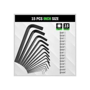 SWANLAKE Juego de 32 llaves hexagonales juego de llaves_5