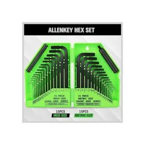 SWANLAKE Juego de 32 llaves hexagonales juego de llaves_3