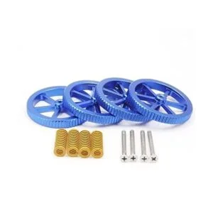 Zeberoxyz 4 piezas de tuerca de nivelación de aluminio de_4