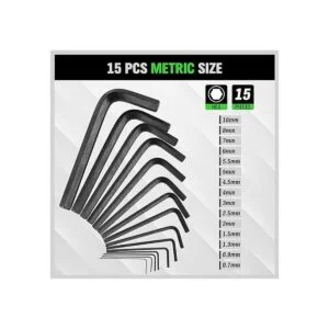 SWANLAKE Juego de 32 llaves hexagonales juego de llaves_4