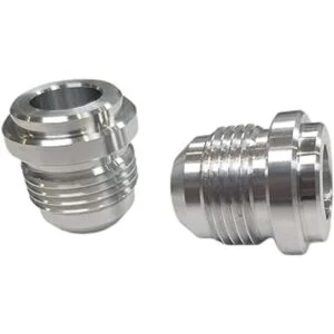 Soldadura macho de aluminio 12AN en Bung 37 grados JIC 12_4