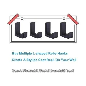 APLusee Gancho para toalla de baño acero inoxidable 304_4