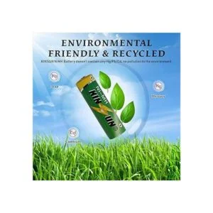 KINSUN Paquete de 8 baterías recargables de 12 V NiMH AA_6
