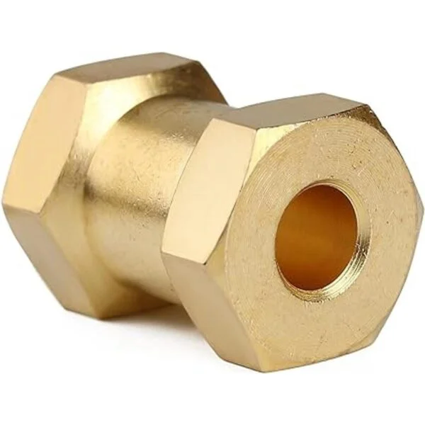 INJORA Hub hexagonal RC de 0.472 in ruedas de latón_5