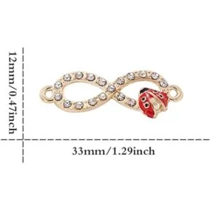 SiegYma 30 piezas de metal a la moda con 8 personajes de_2