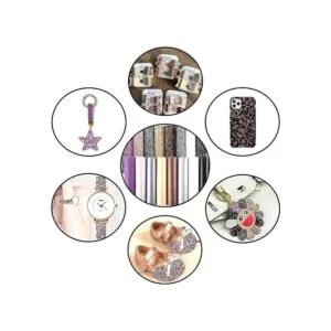 Picheng Juego de 16 hojas de cuero sintético sintético_5