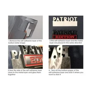 GeeGeeTop Calcomanía universal de Trump Edition de_6