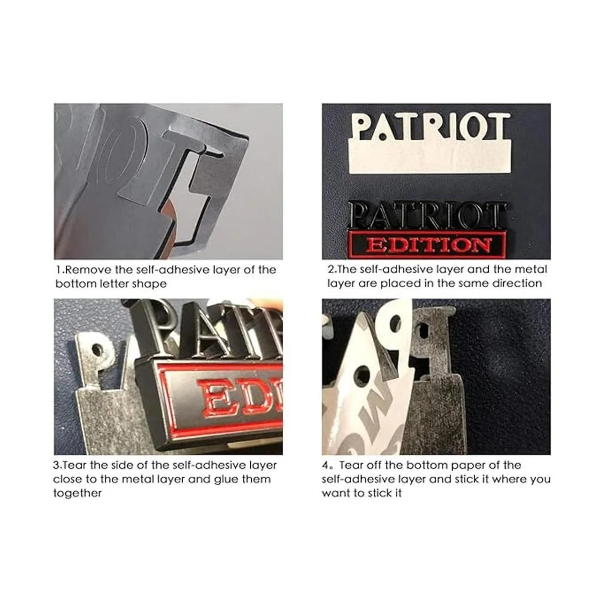 GeeGeeTop Calcomanía universal de Trump Edition de_6