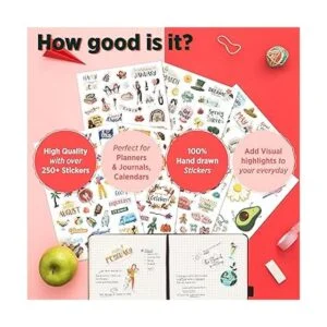 Calcomanías de agenda de temporada Happy Holiday Más de_2