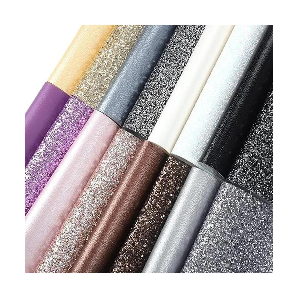 Picheng Juego de 16 hojas de cuero sintético sintético_2