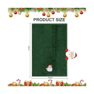 Christmas Hand Towels 3 Packs Decorative Dish Towels Set_2
