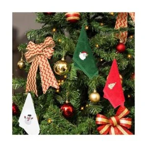 Christmas Hand Towels 3 Packs Decorative Dish Towels Set_3