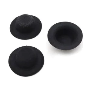 LEKAI 12 sombreros de fieltro en miniatura para muñecas_4