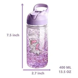 OOTD Botellas de agua de unicornio para niñas lindas_3