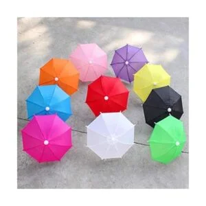 NUOBESTY Sombrillas de papel para muñecas mini paraguas_3