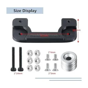 Maleonn Juego de postes de cuerpo invisible RC para 124_3