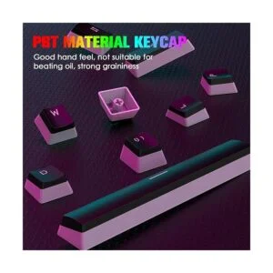 Manbasnake Pudding Keycaps Juego de teclas PBT con capa_4