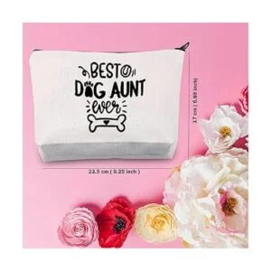 TSOTMO Bolsa de maquillaje para perro y tía regalo para_2