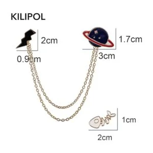 Juego de 20 broches de esmalte mixto a granel Decoración_5