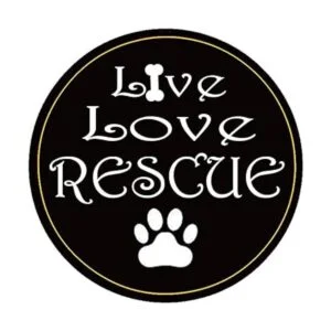 Live Love Rescue Animal Adoption Stickers Pegatinas de 2_3