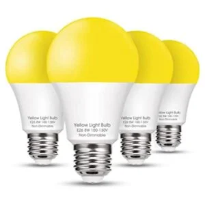 Bombillas amarillas equivalentes a 60 W bombilla LED A19_1