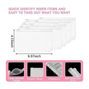 Carpeta de presupuesto con sobres de cremallera_4